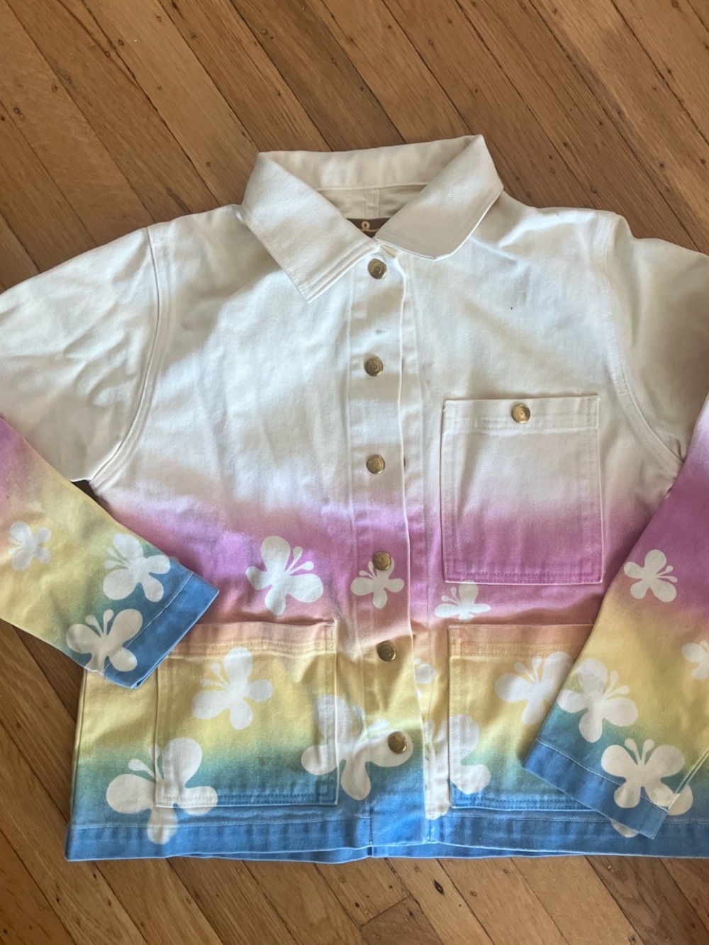 Big Bud Press Cream Work Jacket with Gold Label